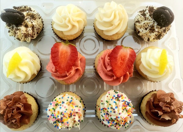 Gluten-Free + Vegan Cupcake Minis (1 Dozen)