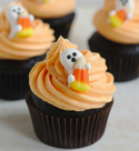 Ghost With Candy Corn MINIS