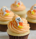 Ghost With Candy Corn MINIS