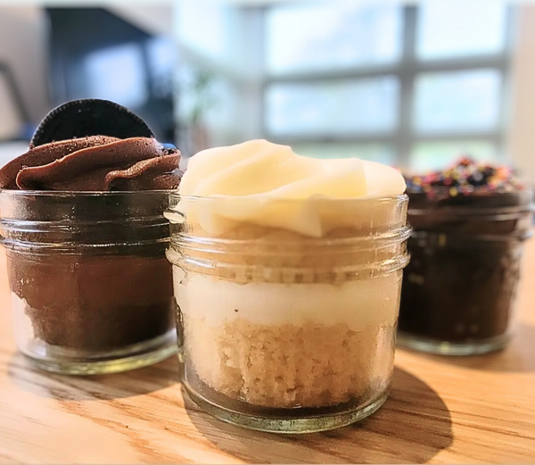 Vegan + Gluten-Free 6-Pack Therapy In A Jar (6 Cupcakes)